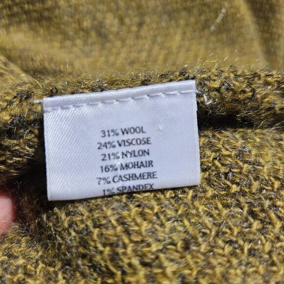 Eileen Fisher Mohair Cashmere Web Cardigan Womens Small Wool Cashmere Mohair AA2 - Picture 8 of 8